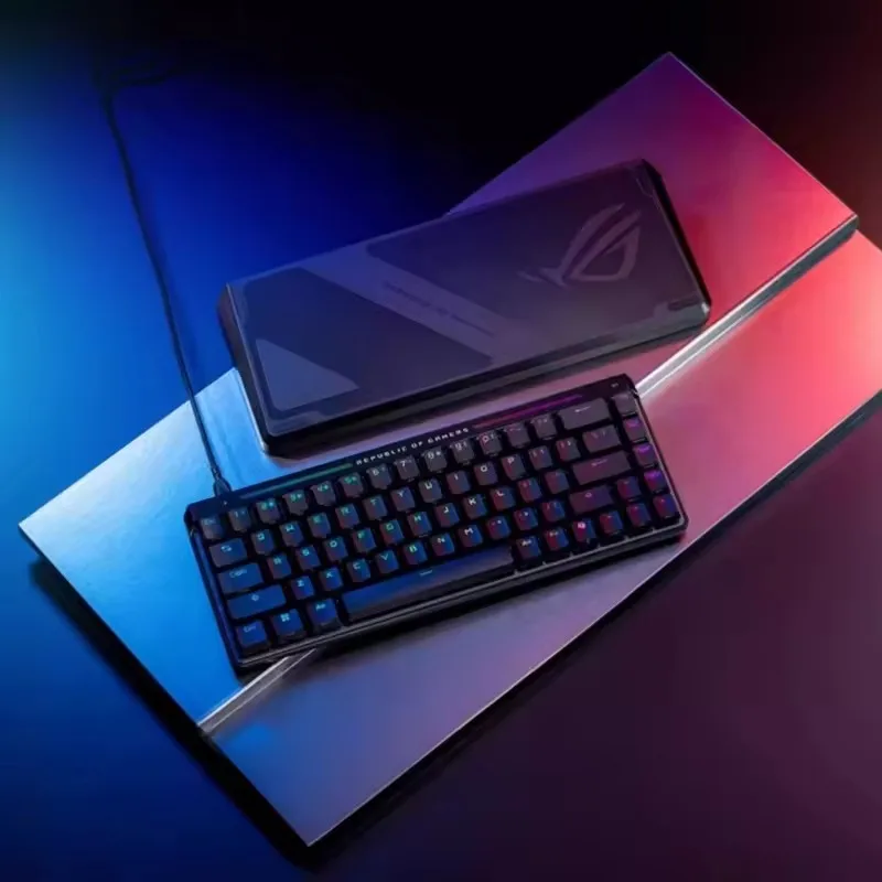 ROG Falchion ACE HFX Magnetic Keyboards 8Khz RT Toggle Low Delay RGB Gaming Mechanical Keyboard Gasket Hot Swap Pc Accessories