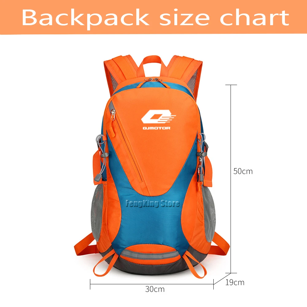 For QJMOTO QJ SRT 800 800X 800SX SVT 650   Cycling Outdoor Mountaineering Travel Multi functional Large Capacity Sports Backpack