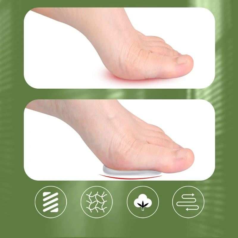 

1/100Pairs Foot Remover Pad Protector Gel Soft Silicone Foot Corn Removal Patch Health Care Pain Relief Patch Chicken Eye Patch