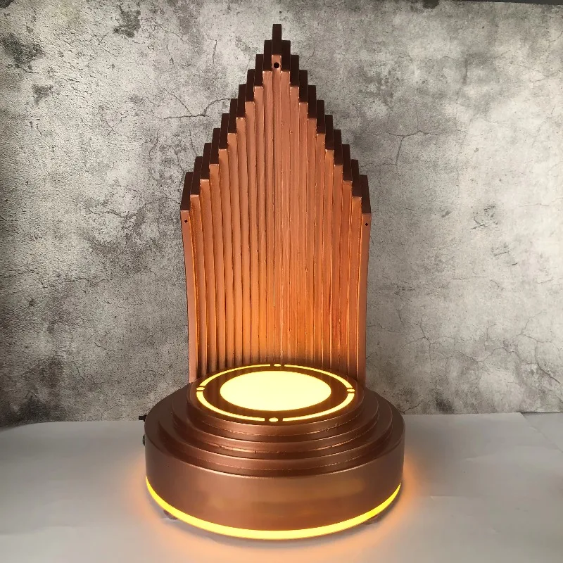 Acrylic LED Champagne Bottle Presenter Luminous Holder Stand with Built-in Light for Bar VIP Bottle Service Decor