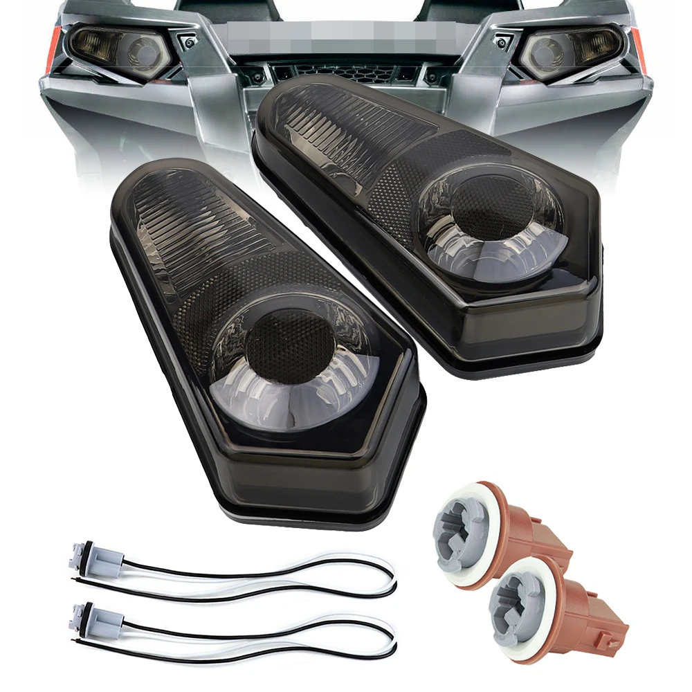 عدسة الضوء الخلفي والإسكان مع مقبس لمبة لبولاريس سبورتسمان 500 2005-2013 700 2005-2007 800 2005-2014 رقم الجزء 2411153 #1