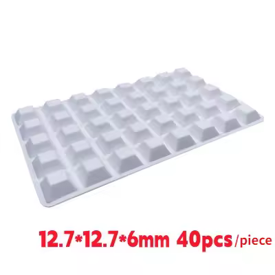Silicone Furniture Pads Square Self-Adhesive Stick Bumper Pad Shock Absorber Feet Mat for Glass Speaker Laptop Furniture Parts - Image 7