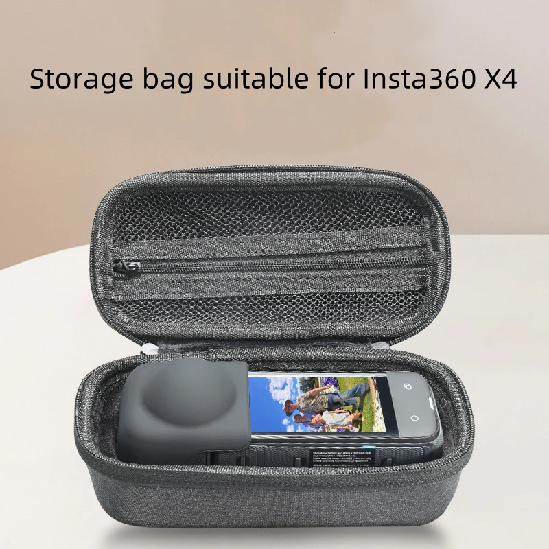 

Suitable for Insta360 X4 storage bag EVA convenient fall protection X4 storage box accessories