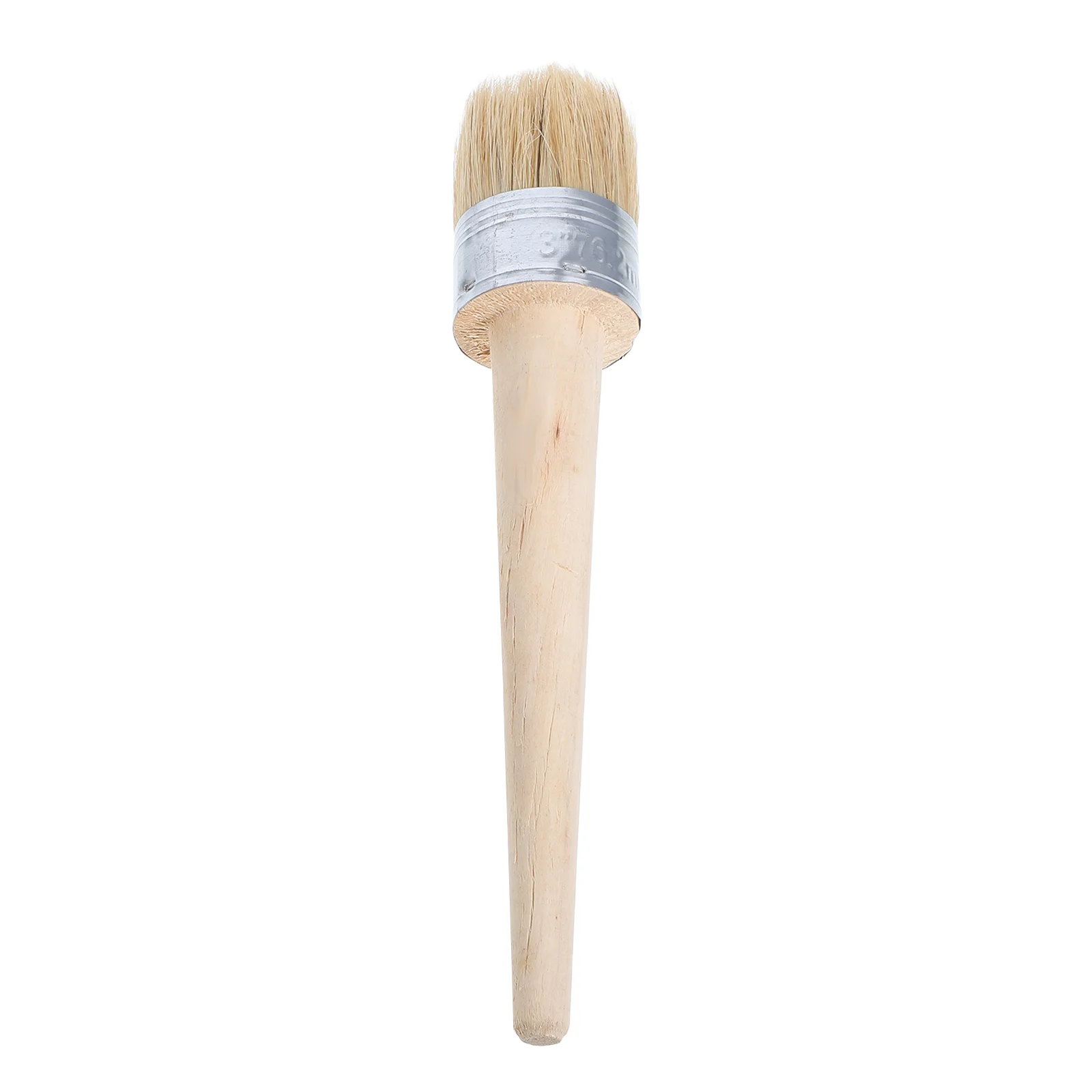 

Paint Wax Brush Round Paintbrush Furniture Waxing with Bristle for Chair Pig Mane