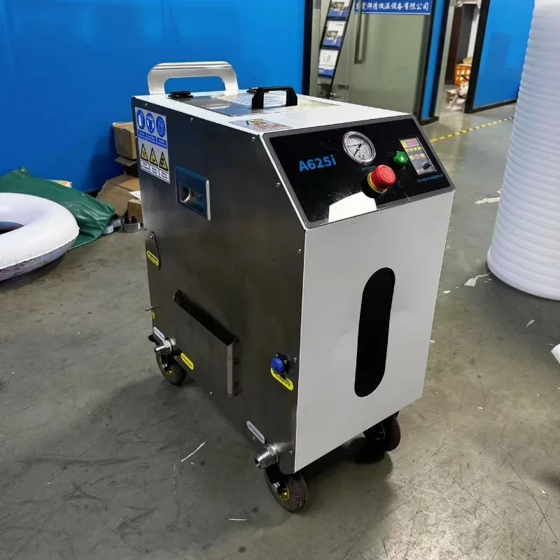 New Arrival Dry Ice Cleaning Machine Dry Ice Pelletizer Granulator Mini Dry Ice Cleaning Machine Cars Blasting Cleaner for Qatar