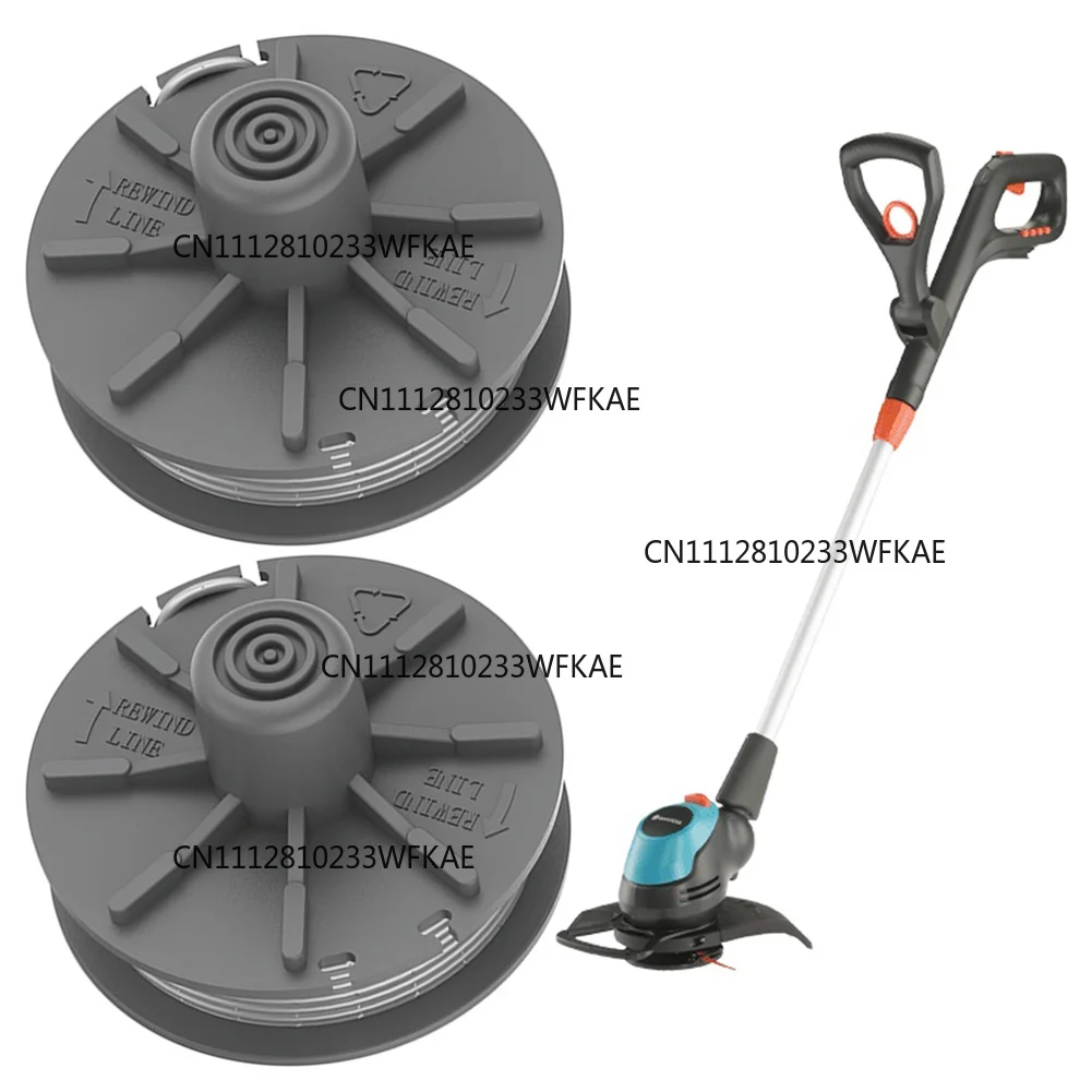 For Gardena 05307-20 Replacement Spool For SmallCut 300 For Small Cut Plus 350/23 For 400/25 Grass Trimmer Spool Line X2