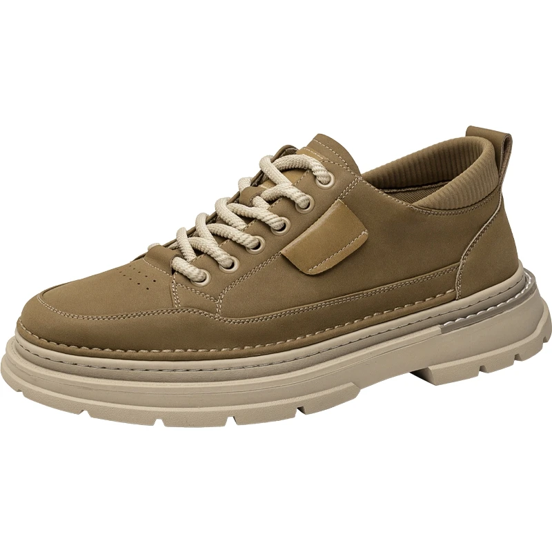 

Men's new thick soled Martin shoes, outdoor comfortable and versatile trendy shoes, motorcycle trendy sports shoes