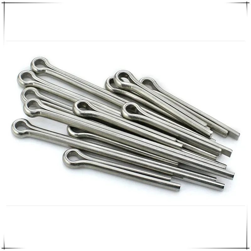 1000pcs M1 M1.6 Metric Size Stainless Steel 304 DIN94 U-Shaped Hairpin Cotter Split Pins for Industrial Use