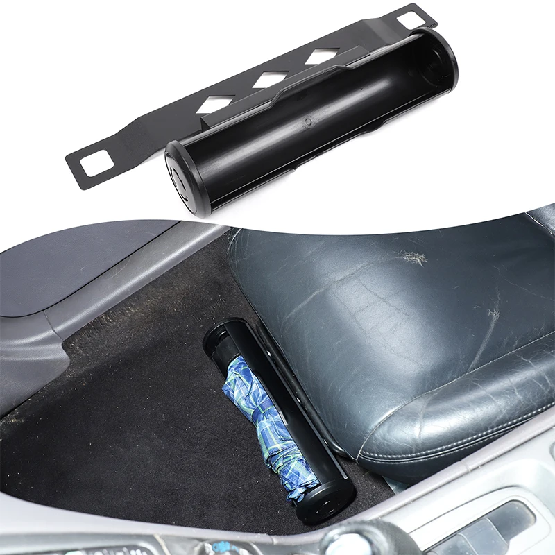 

1Pcs ABS carbon steel Black For Toyota Celica 1999-2005 car passenger seat umbrella tube car interior modification accessories