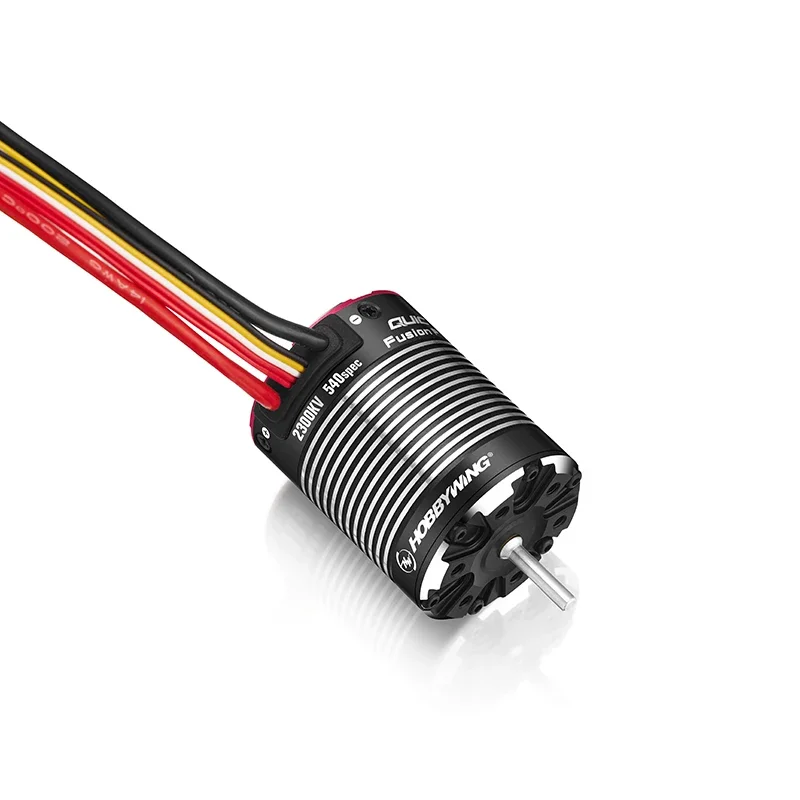 HOBBYWING QuicRun Fusion Pro Elite 50A 2300KV Motore ESC integrato senza spazzole con sensore per accessori cingolati per auto modello 1/10 RC