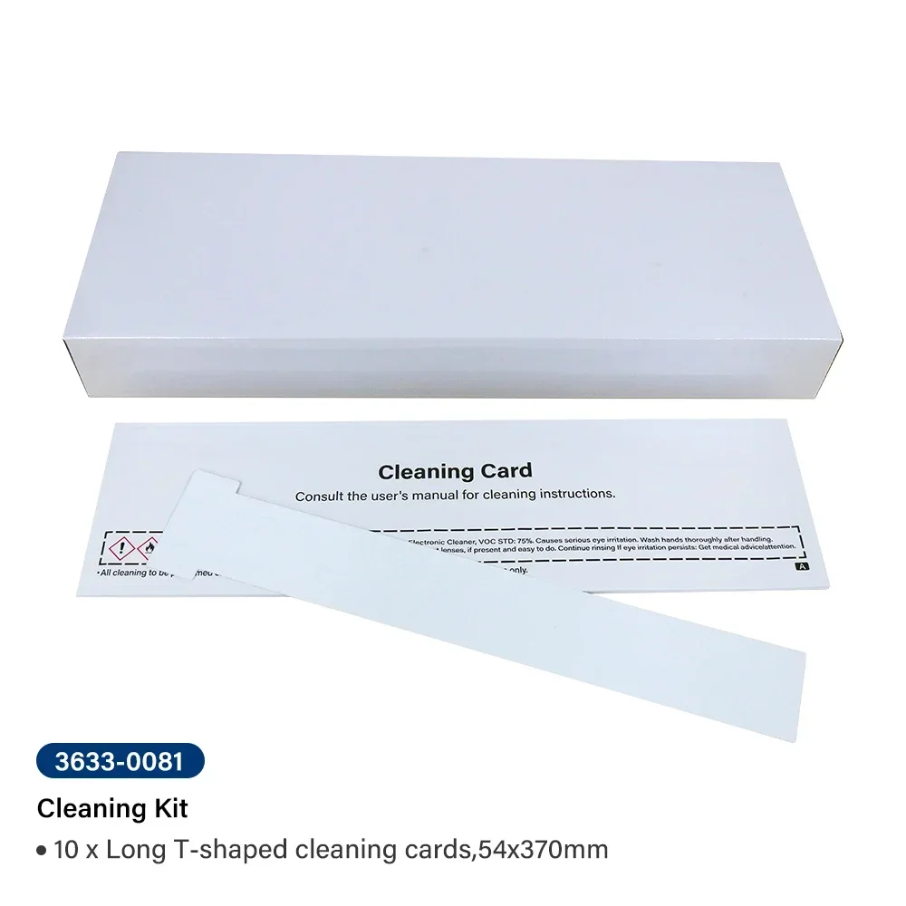 Compatible  3633-0081 Kit 10 pcs Alcohol Cleaning Cards For Magicard Enduro series, MC200, Rio Pro series Printers