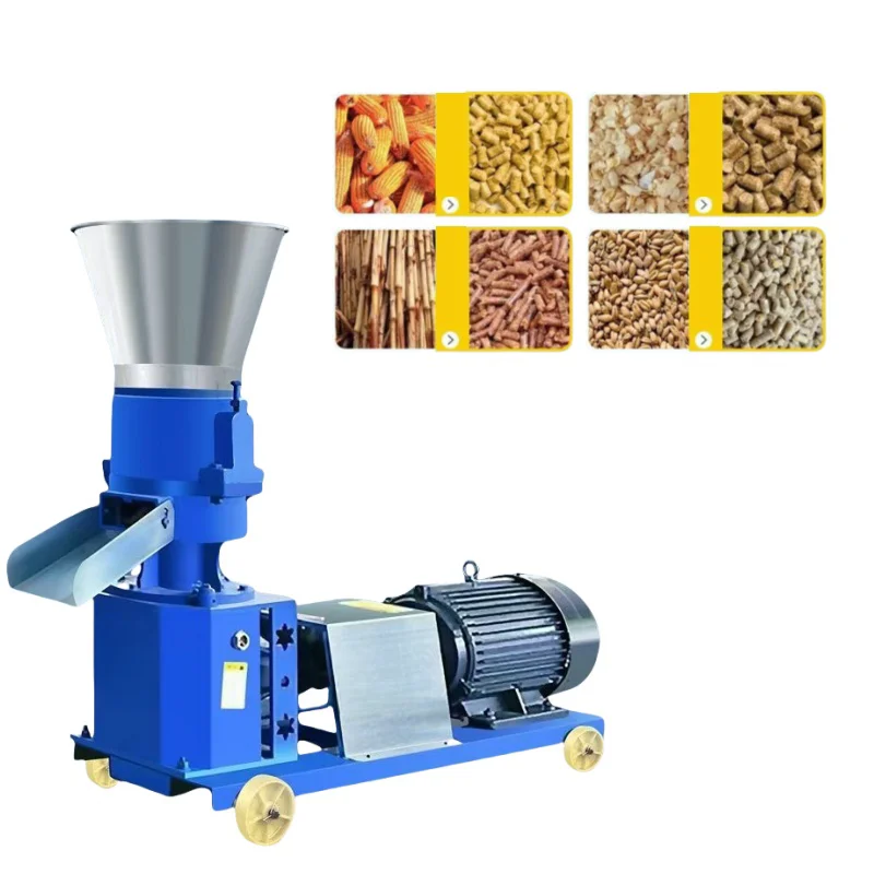 Food Pellet Mill Machine Pellet Machine Animal Feed Farm Retail Animal-Feed-Pellet Machine Making Silage