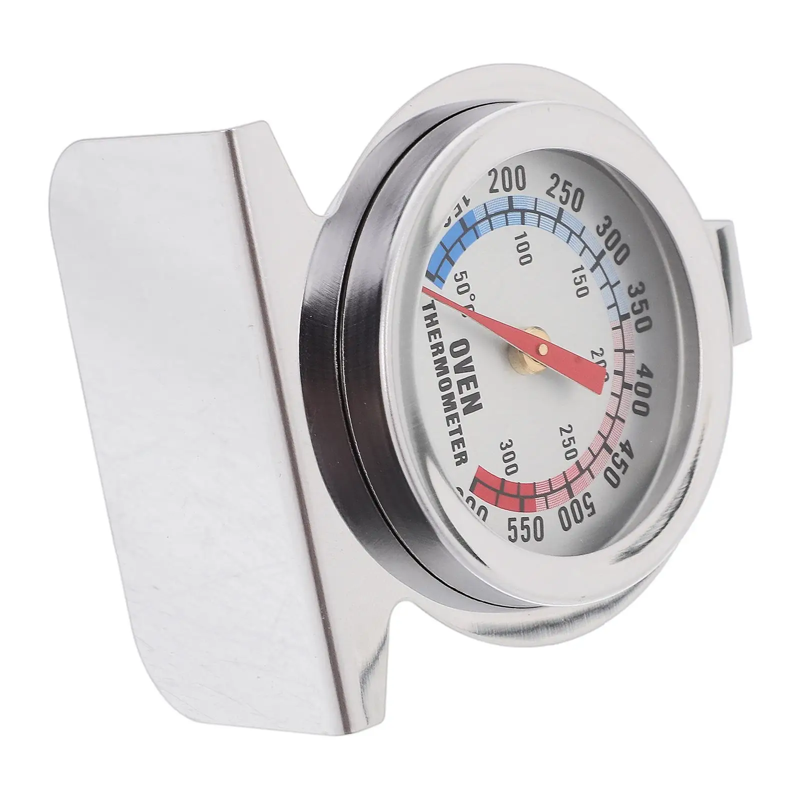 

Oven Thermometer Baking Pointer Fry Temperature Gauge Safe Stainless Steel Shelf for Top of Stove inside Cooking Bags