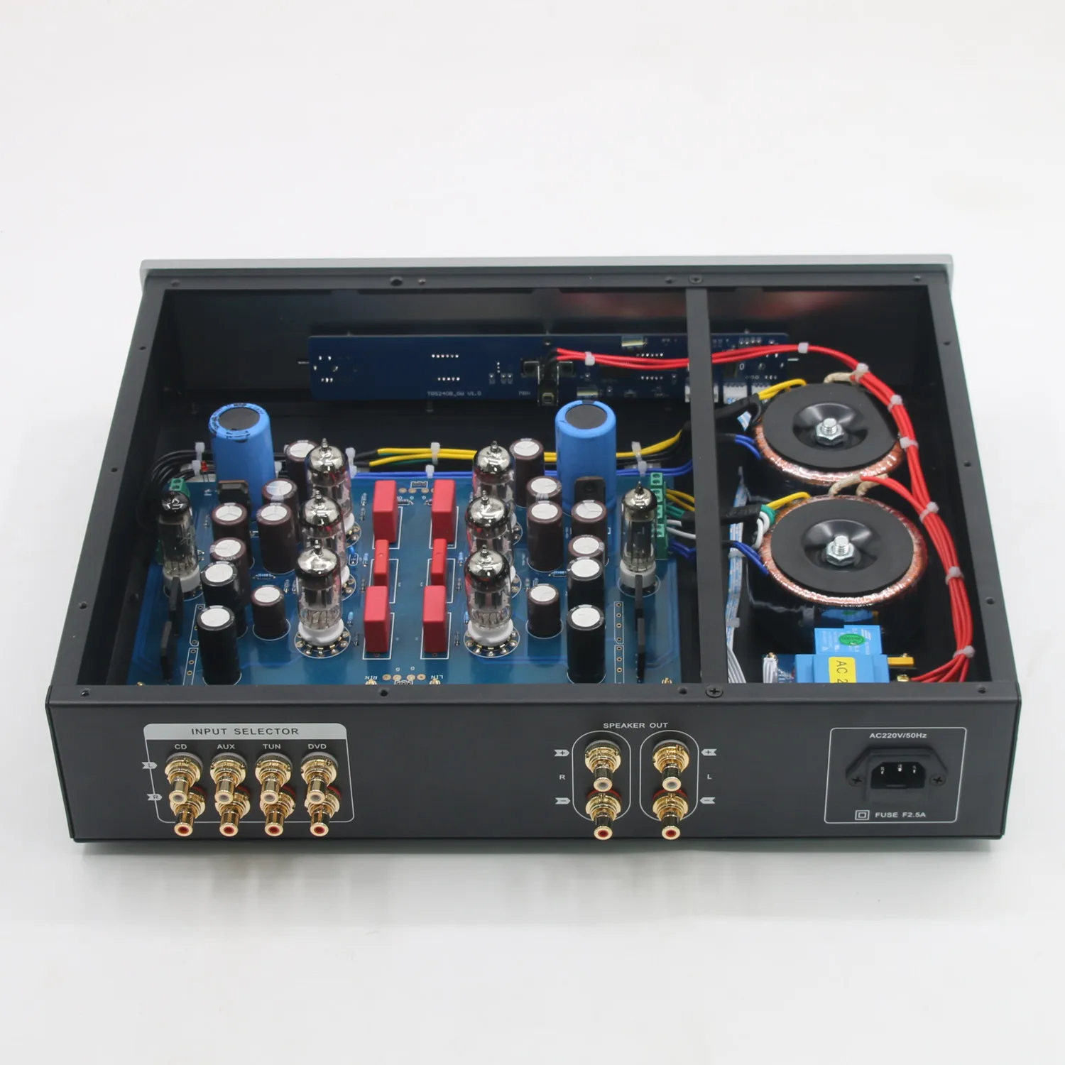 مرجع JADIS JP200 12AX7/ECC83 أنبوب المضخم HiFi الصوت المنزلي 4 في 2 خارج وحدة التحكم في مستوى الصوت عن بعد قبل أمبير