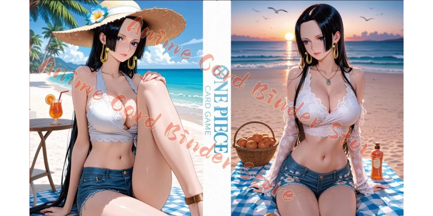 Custom Nami Boa Hancock Binder IPs 9 or 4 Cells Large Capacity DIY Album Cover Customization with Pictures Exclusive Gifts