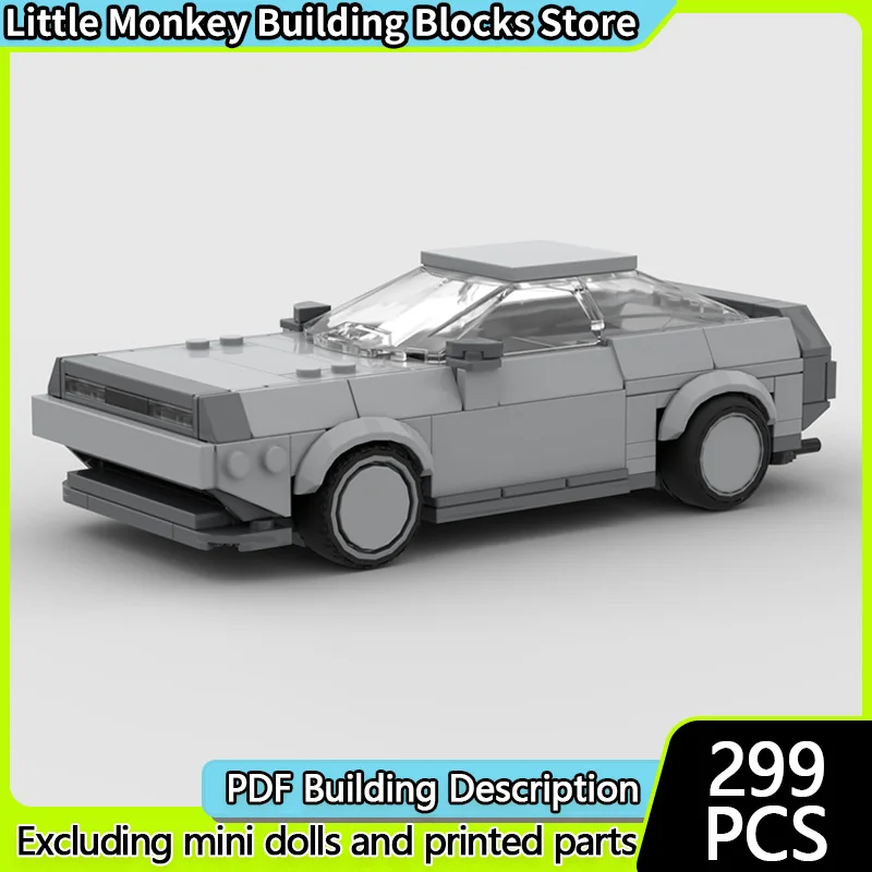 

Popular Game MOC Building Bricks Classic Top Tier Sports Car Modular Technology Children Holiday Gifts Assemble Toys Suit