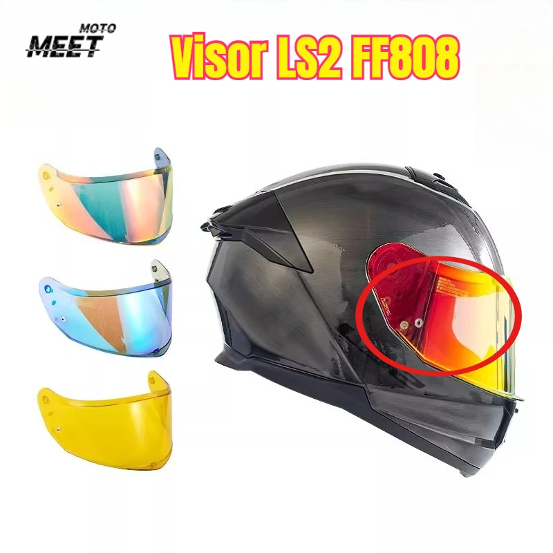 For Visor LS2 FF808 Full Face Motorcycle Helmet Shield Suitable for LS2 FF808 Helmets Lens