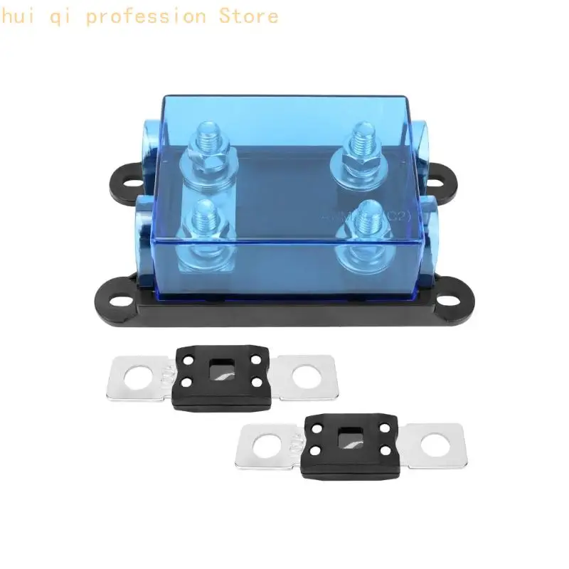 Vehicle ANM Power Block with Covered Posts and Mounting Base for Cable Routing H8WE