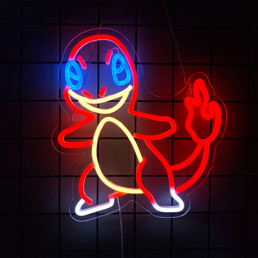 Anime Dinosaur Neon Sign LED Light 6