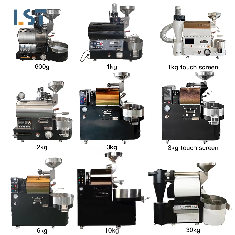 Electric Coffee Roaster 1kg  Made in China Coffee Roasters 1kg Commercial Coffee Drying and Roaster With Good Price