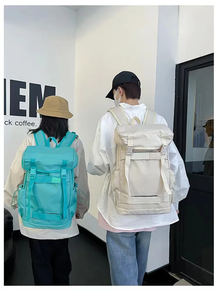 2023 casual new backpack computer bag  street Skateboard bag climb bag  high-capacity water repellent student travel bag