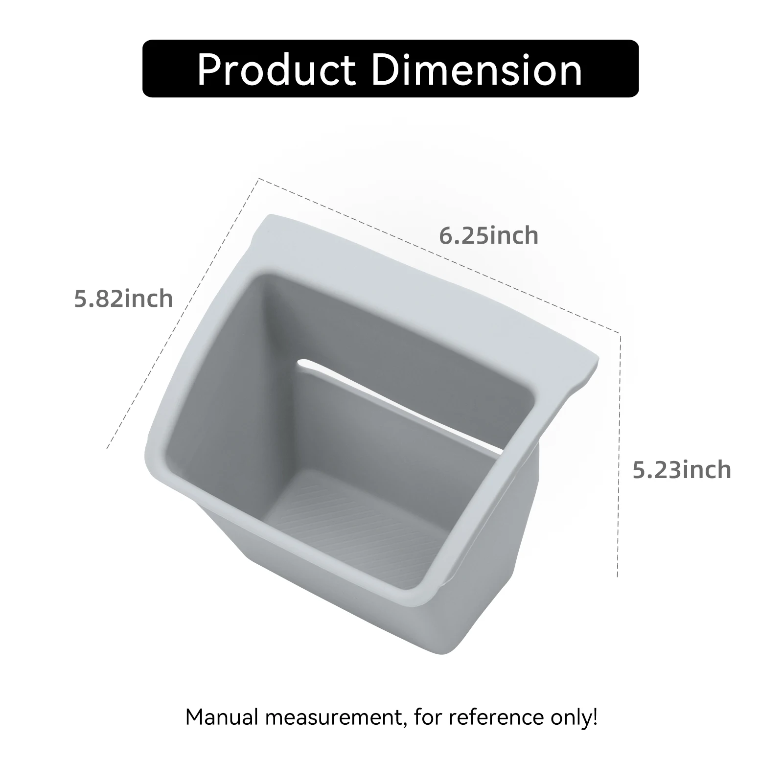 LUCKEASY for Leapmotor B10 2025 2026 Car Storage Box Accessories Central Control Armrest Box Rear Storage Case Organizer