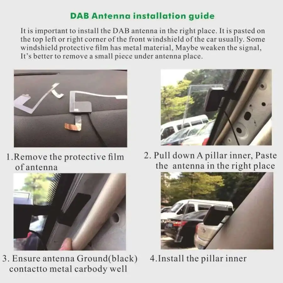 Android AccessoriesCARPLAY USB DVR CAMERA TPMS Optical Fiber Cable Camera Adaptor Fiber Video 4G Box OBD2 DAB Receiver