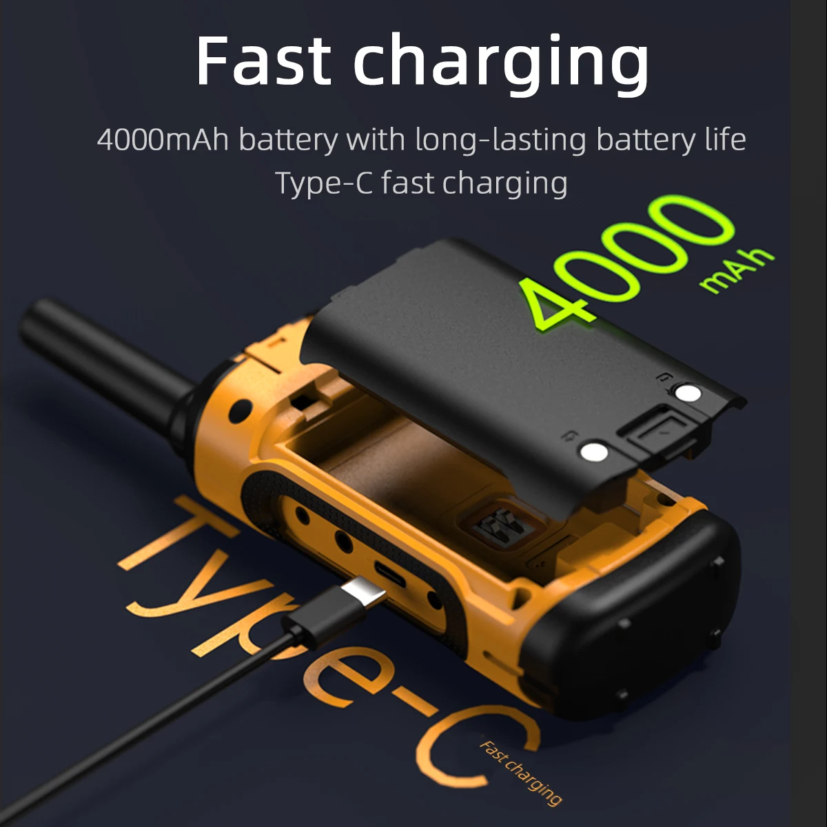 Ksut วิทยุสื่อสารสื่อสารสองทาง, วิทยุสื่อสารสองทางวิทยุรับส่งสัญญาณอุปกรณ์ไร้สายเครื่องสื่อสารวิทยุชนิด C ชาร์จแบบพกพา