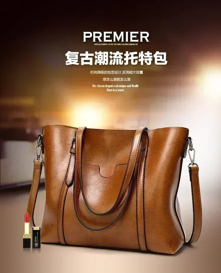 Tote bag bag new Guangzhou slung bag European and American women039s one-shoulder handbag Amazon wholesale bag  tote bags for