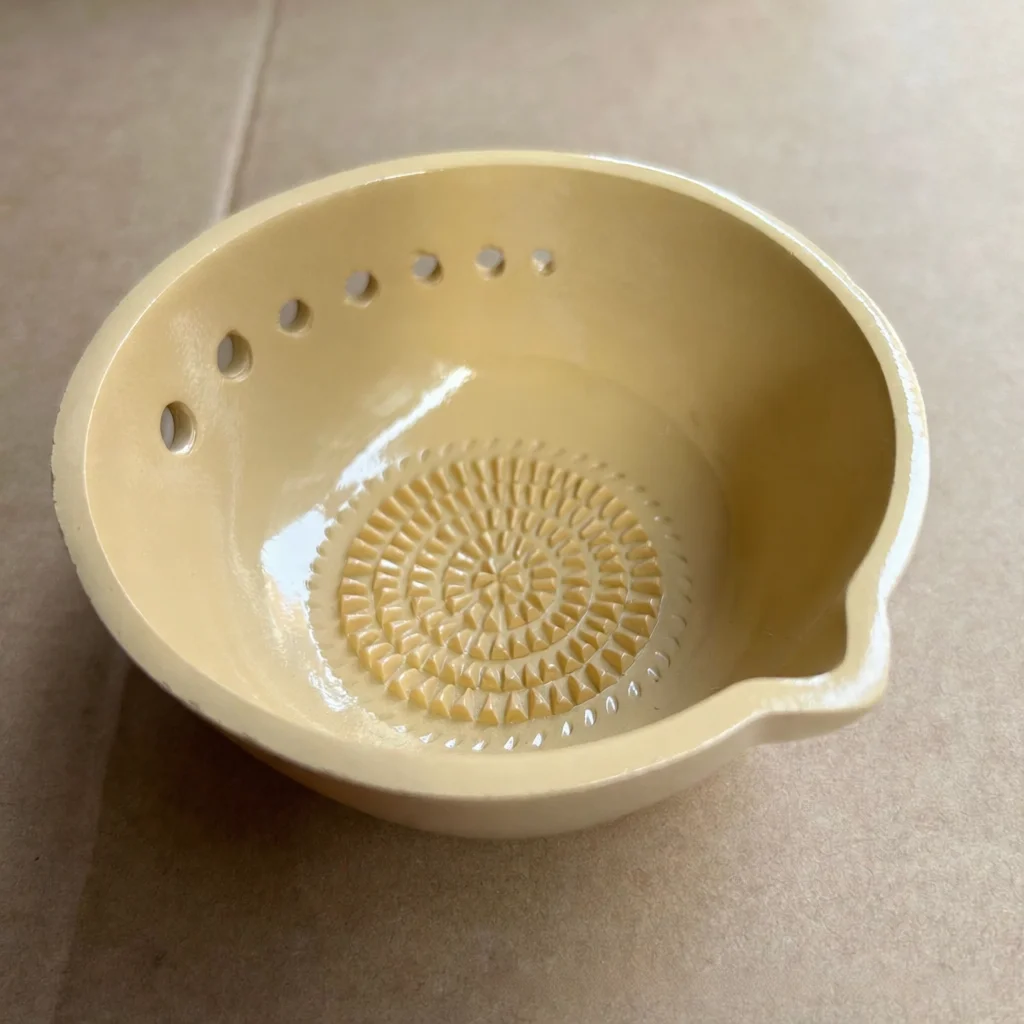 Manual Garlic Grinder Bowl Kitchenware Herb Masher Tool Handmade Grating Dish For Seasoning Paste Ginger Chopper Cooking
