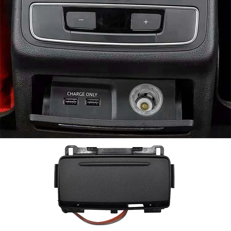 

Car Double USB Charging LHD Double USB Charging Rear Seat Double USB Charging For A4 B9 A5 B9 8W