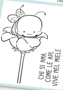 New Bee Clear Stamp /Seal For DIY Scrapbooking/photo Album Decorative Clear Stamp Sheets A5072