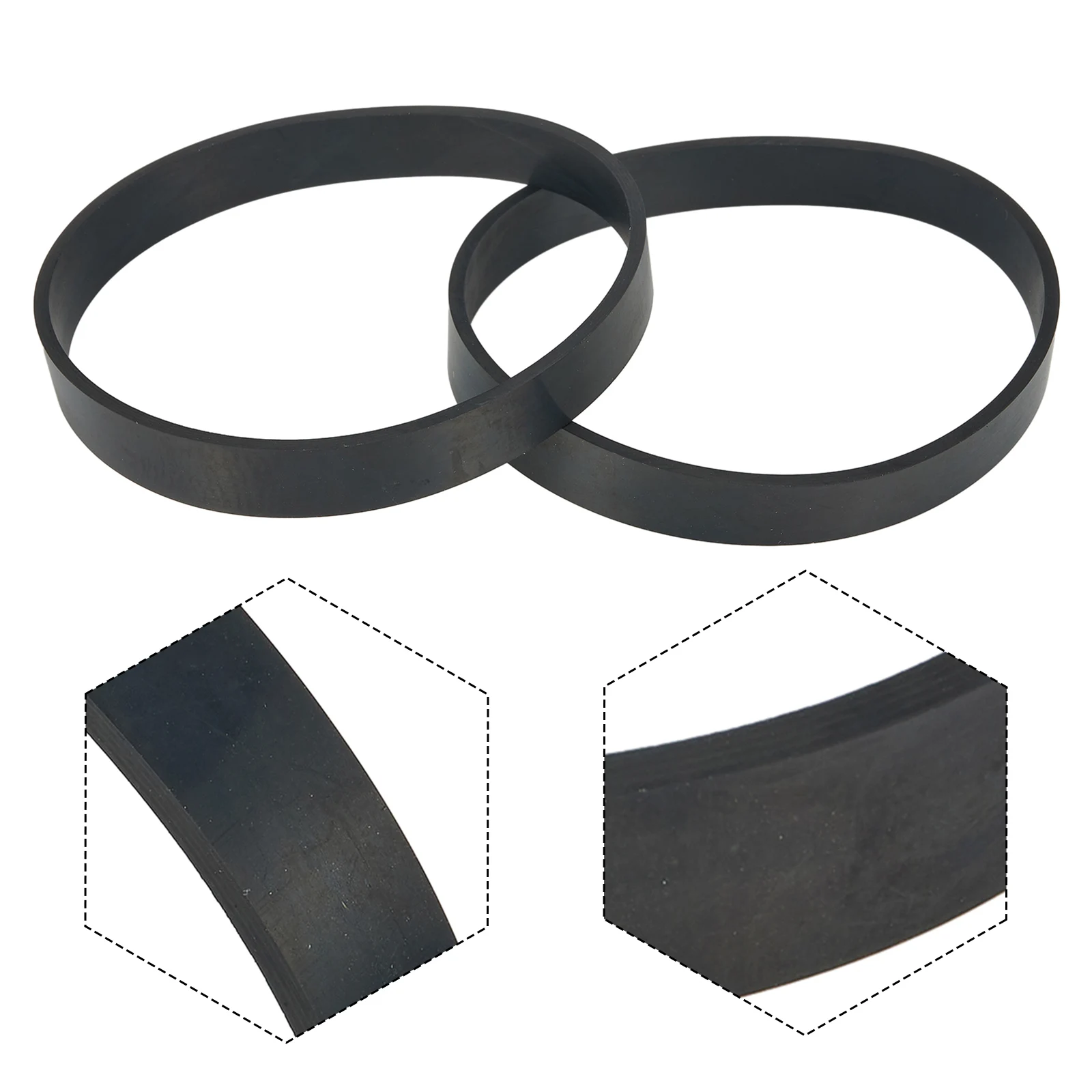 

Keep your Compact Turbo Bagless For Bissell vacuum running smoothly with these rubber replacement belts 1604895