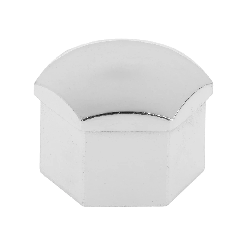 

Chrome Lug Nut Caps Center Wheel Bolt Covers Plastic Tire Accessories for Car Wheels 17mm for Audi Skoda for volkswagen
