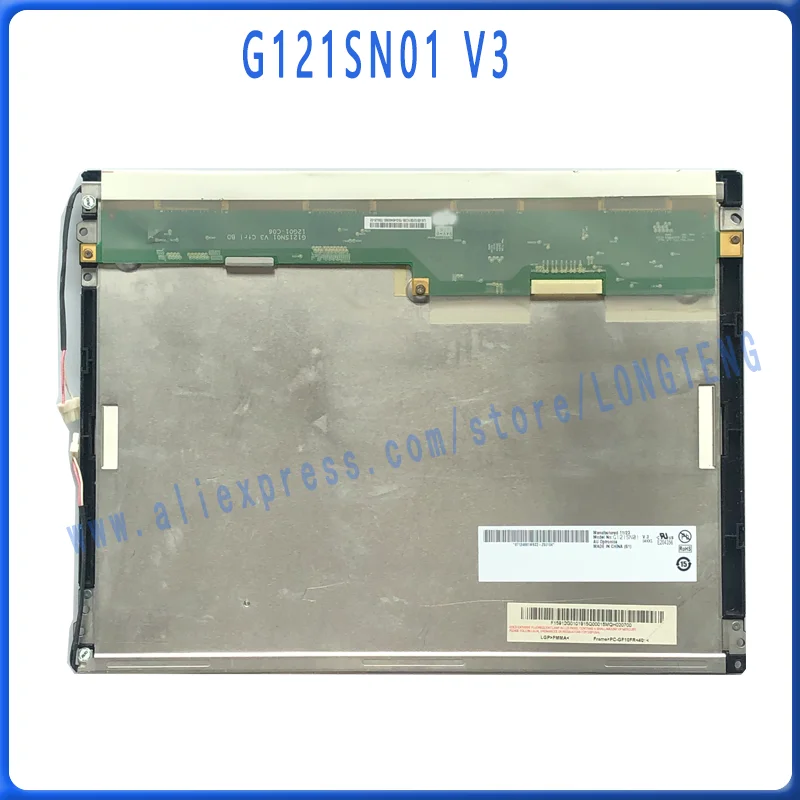 

Новый 12,1-дюймовый промышленный экран G121SN01 V0 G121SN01 V2 G121SN01 V1 G121SN01 V3
