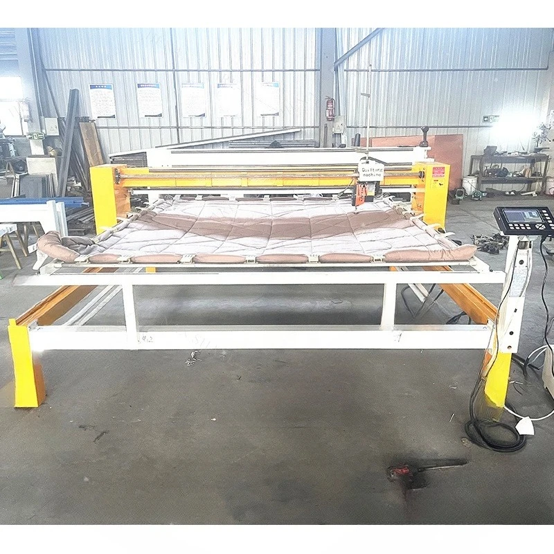 Automatic quilt single needle quilting quilt making machine price mattress quilting machine