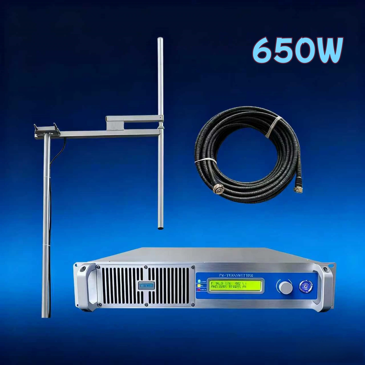 HP- YXHT-1, إعداد بث FM بقدرة 650 وات بسيط: لا يوجد معرفة فنية - كيفية المطلوبة