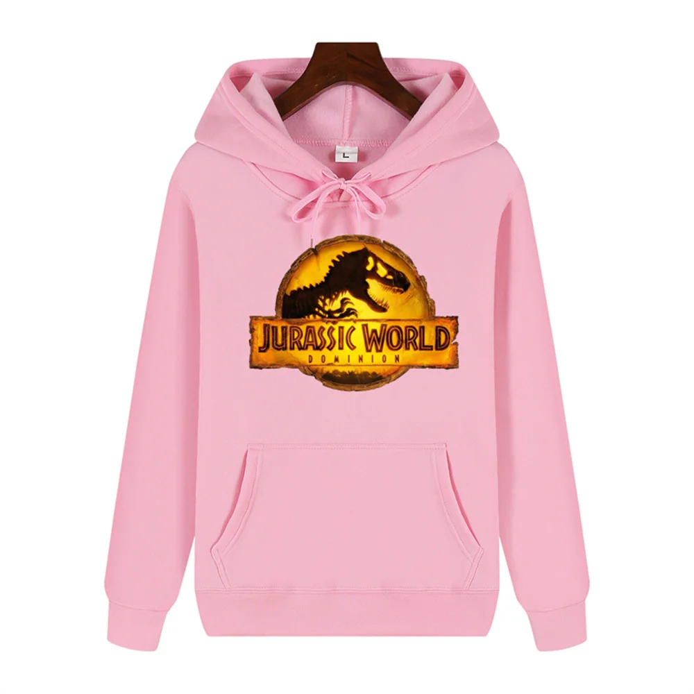 Jurassic World Personality print Autumn/Winter Comfortable soft thickening men\'s high quality casual fashion warm street hoodie