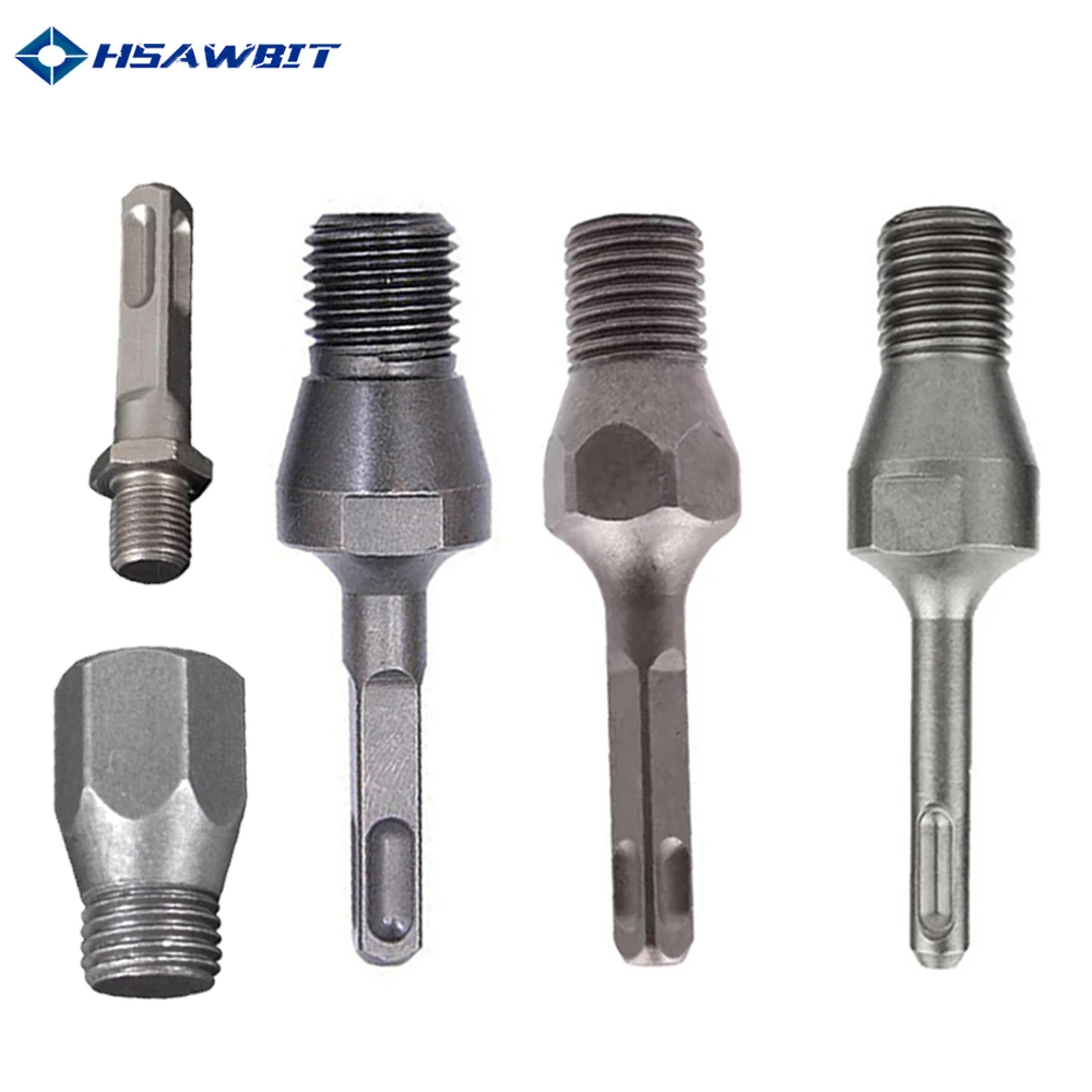 1 PC Arbor Adapter For Electric Hammer M22 Thread Diamond Core Dry Wet Drill BIt Hole Saw Power Tools Accessories