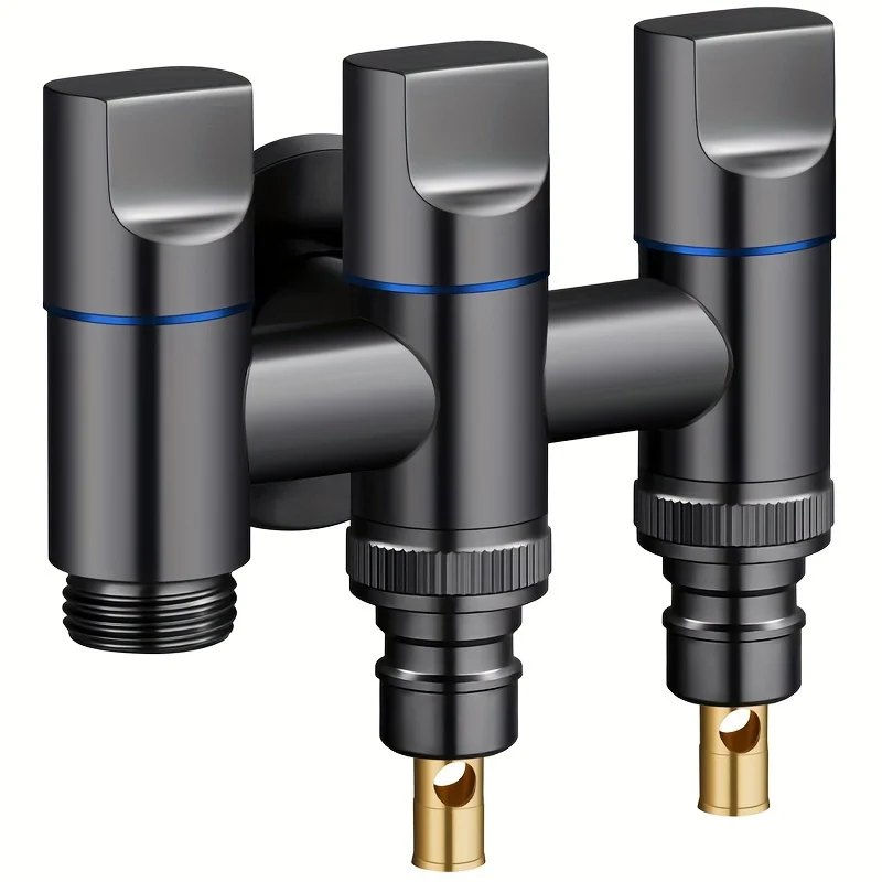 Three Hole Faucet, a Multifunctional Faucet Suitable for Washing Machines, Sinks, Toilets, and Seats - view 6
