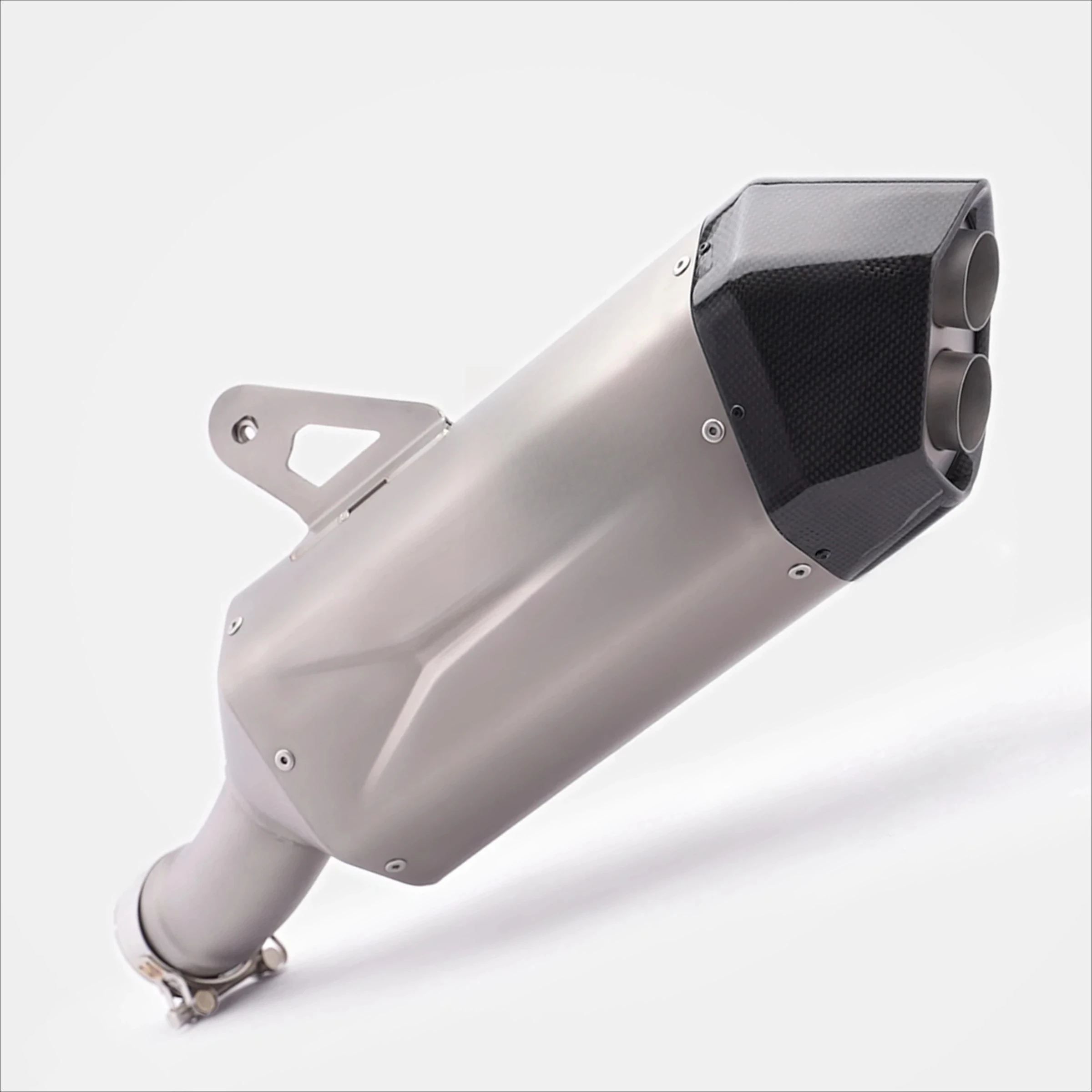 RS smooth-bore connecting pipe for the BMW R1300GS ADV; combining，lightweight，construction with high performance.
