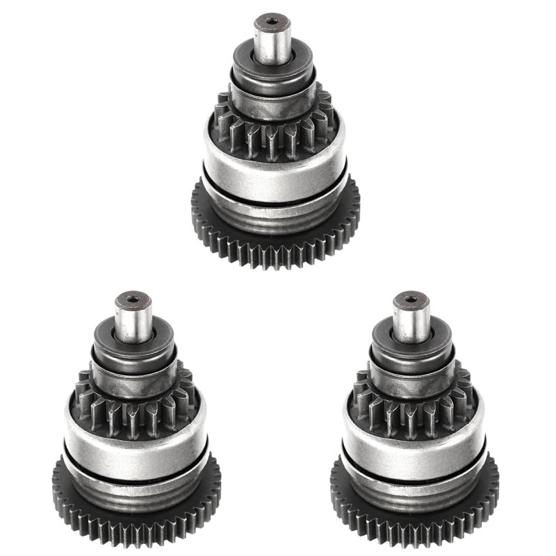 

3X Motorcycle Starter Drive Bendix Gear For Can-Am 420684050 420684051 Outlander 330 STD 2X4 4X4 400 EFI STD MAX 400 XT