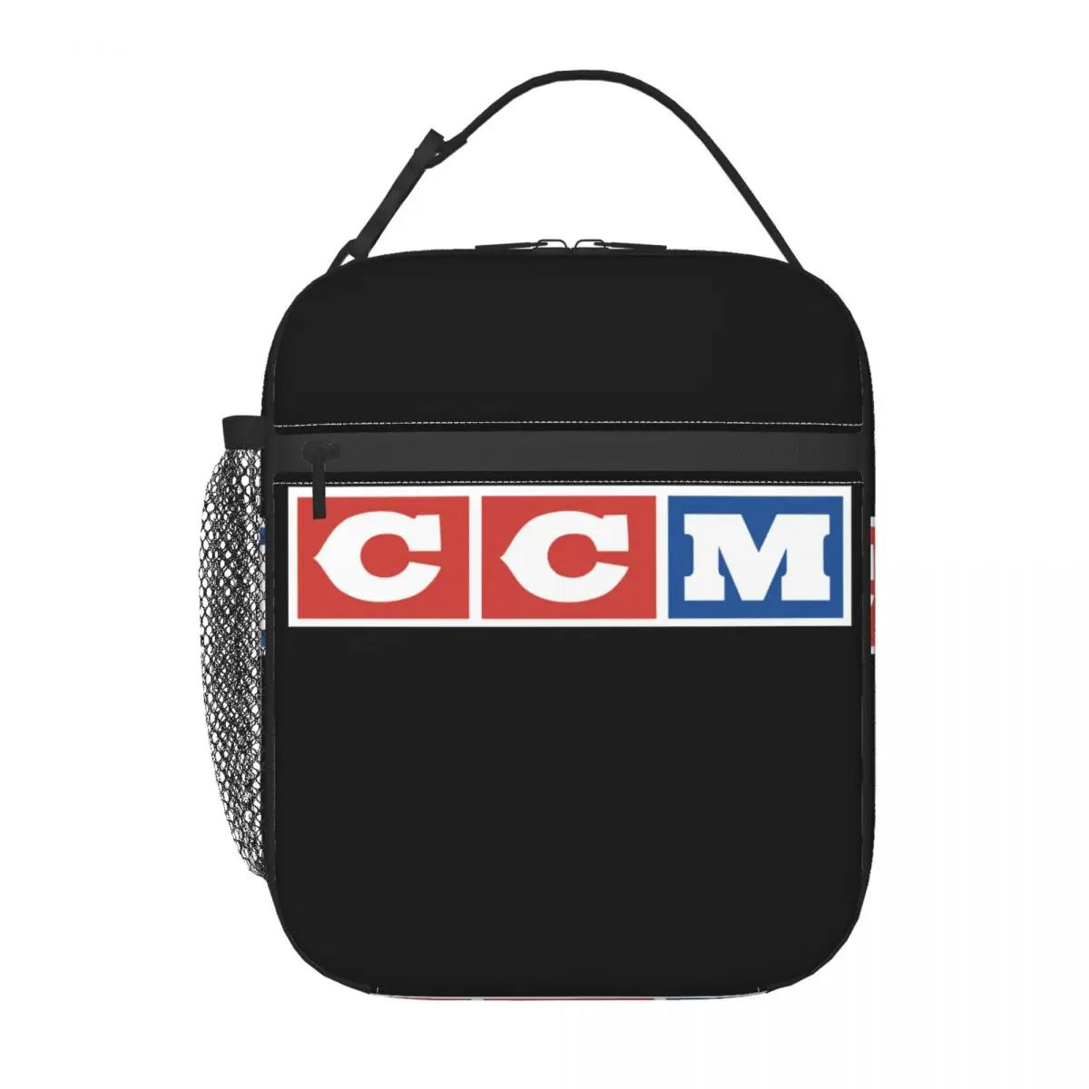 CCM Canada Logo Hockey Insulated Lunch Bag for Women Waterproof Cooler Thermal Bento Box Office Picnic Travel