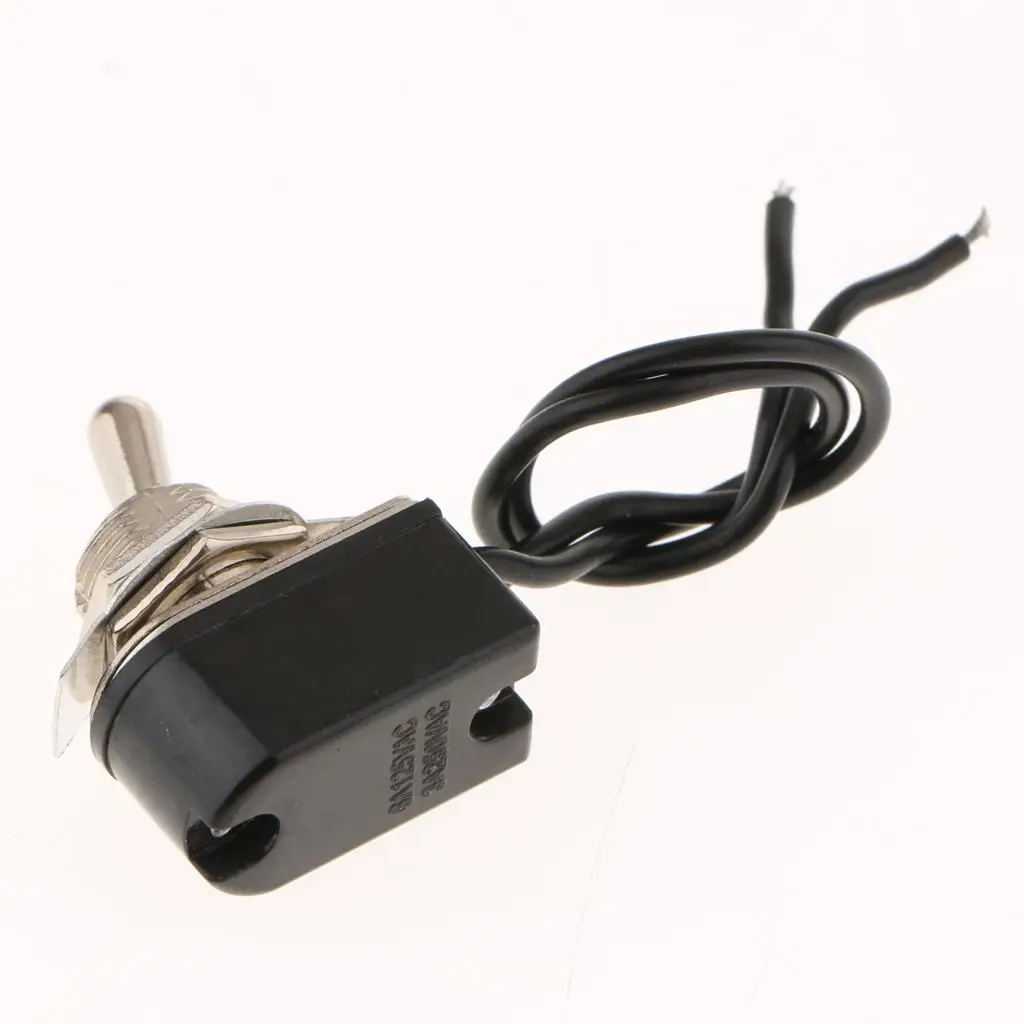 Bat Handle Momentary Toggle Switch –Mini Heavy Duty Rocker Switch for Motor