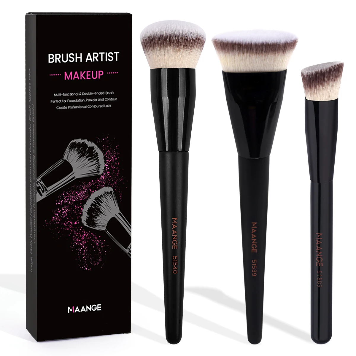 3Pcs Makeup Brushes… - image