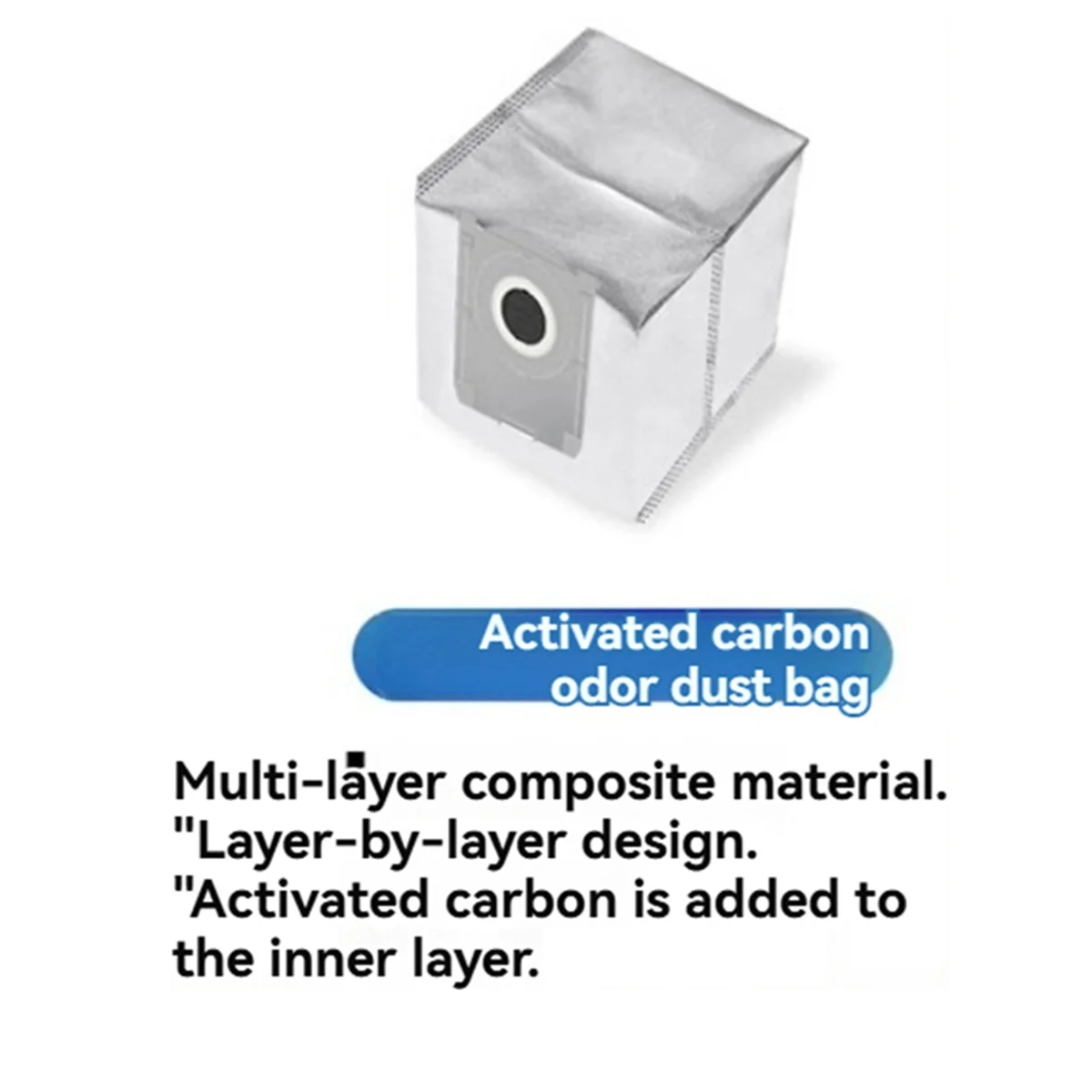 

SEMOIC 20-комп. Фильтр и пылесборник для аксессуаров для подметальных машин Ecovacs T50 PRO