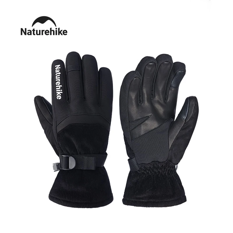 

Naturehike Waterproof Five-finger Ski Gloves 2025 New Autumn And Winter Warm Outdoor Hiking Non-slip Touch Screen Gloves