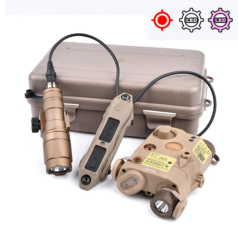 WADSN PEQ15 interruptor remoto táctico Dual Control riel 20mm - imagen 4