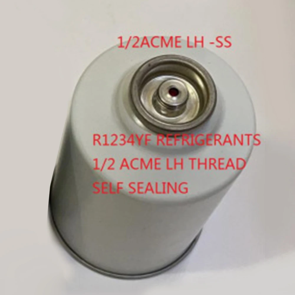 For R1234yf Self-Sealing Bottle Opener 1/2 ACME-LH Left-Handed-Refrigerant Can Dispensing Bottle Tap Valve Air Conditioner