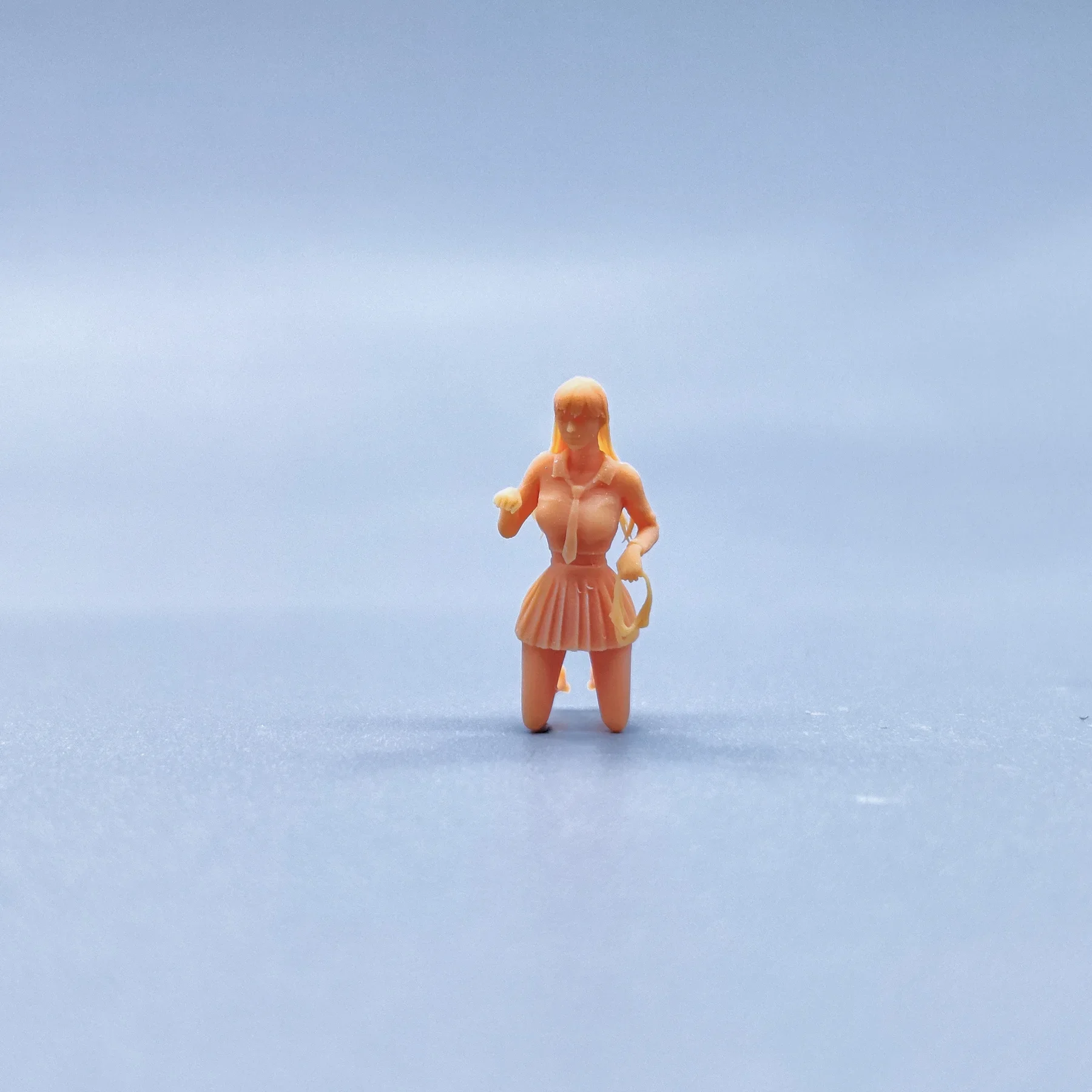 Figuren Maßstab Modell Harz Caicai Dienst mädchen kleine süße ungefärbte Miniaturen Diorama hand bemalt s844